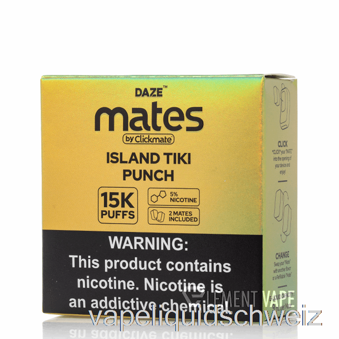 7 Daze Mate Pods Island Tiki Punch Vape Schweiz